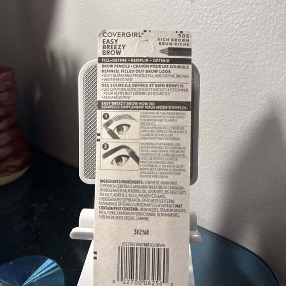 CoverGirl Easy Breezy Brow Fill + Define Pencil Black 500 - Picture 2 of 2